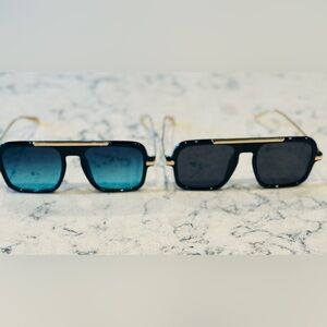 2 pair sunglasses